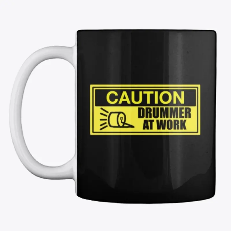 'DRUMMER AT WORK' Coffee/Tea Mug